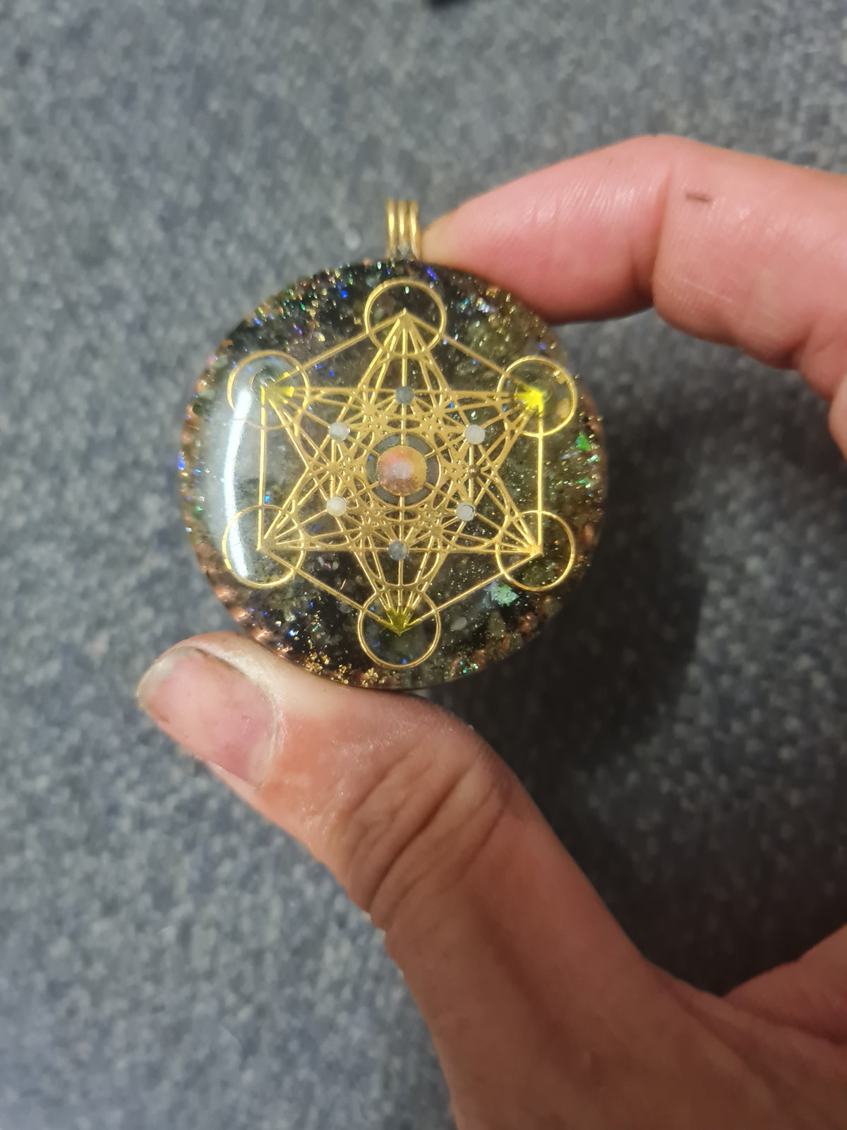 Metatrons cube orgone