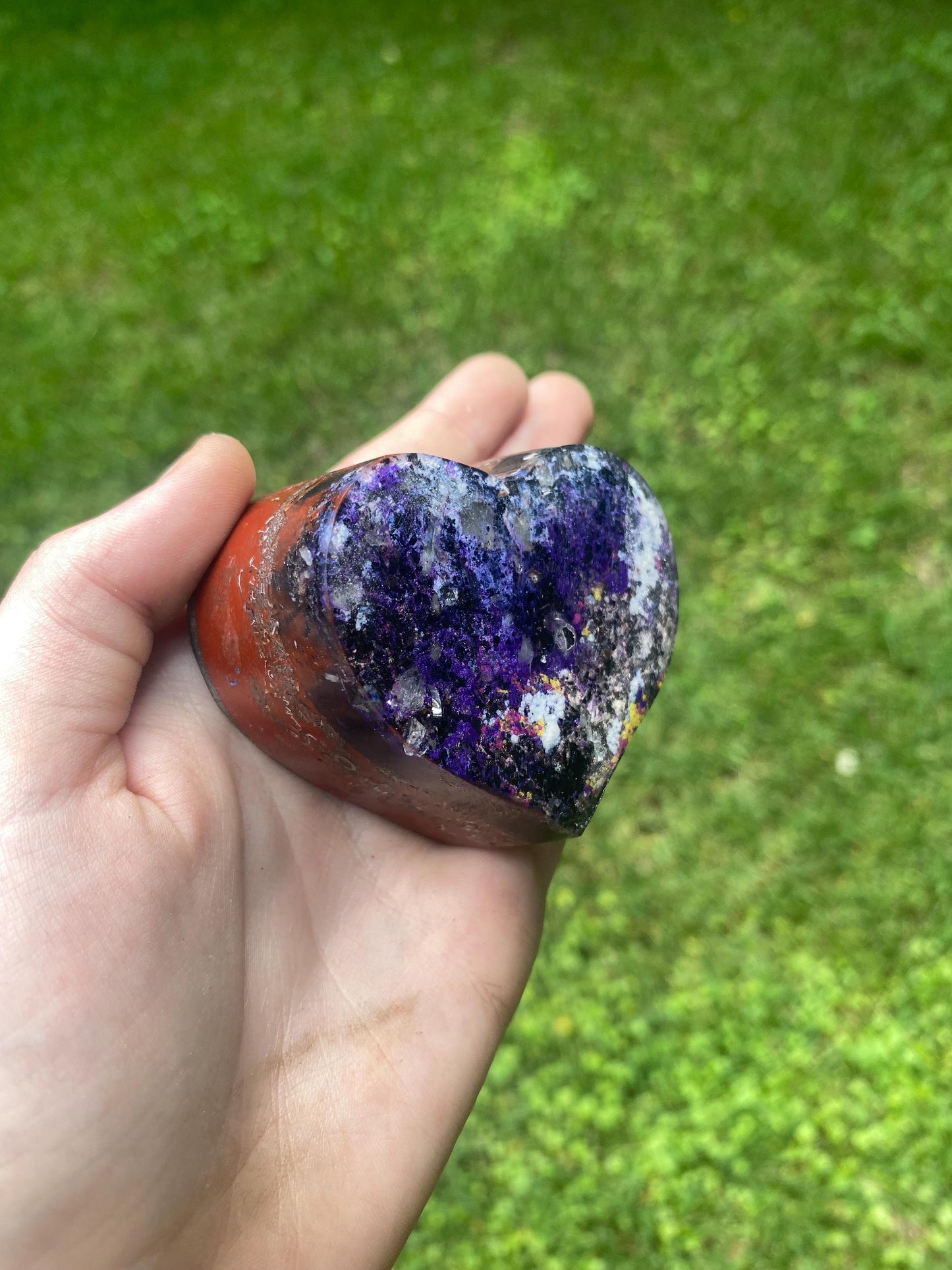 Heart Shape, Tower Buster! Home Protection, 5G Protection, EMF Protection. Elite Shungite. Black Tourmaline. Selenite.