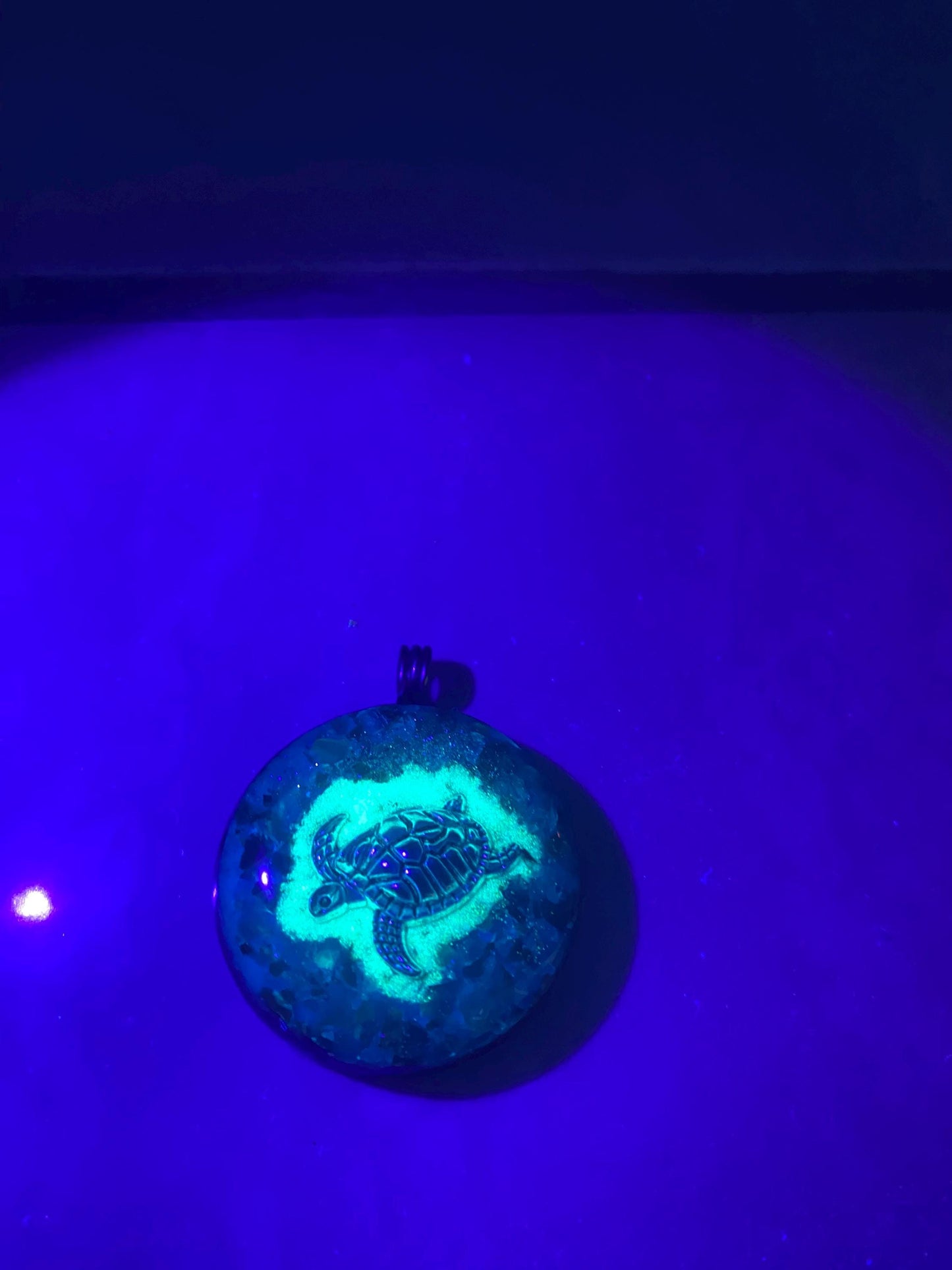 Turtle. Orgone Pendant Necklace. Made w Elite Shungite and Carnelian. Powerful. EMF Protection. 5G Protection.