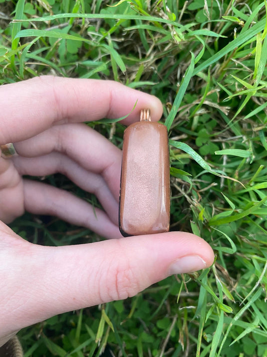 Orgonite Pendant Necklace: Copper Tensor Ring, Shungite EMF Protection